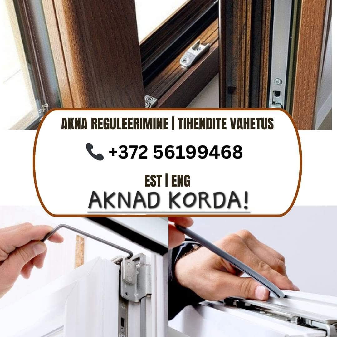 PVC AKENDE HOOLDUS JA PARANDUS