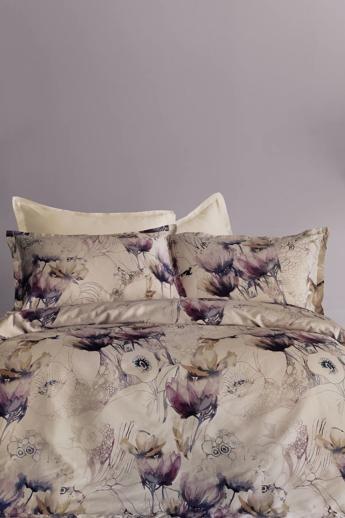 Satiinpuuvillased voodipesukomplektid