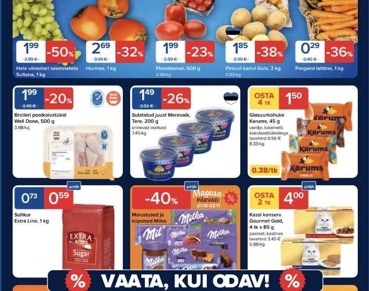 Maxima kliendileht nr. 44