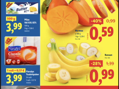 LIDL Nädalalõpu 30.10.-02.11.2025 Kataloogid
