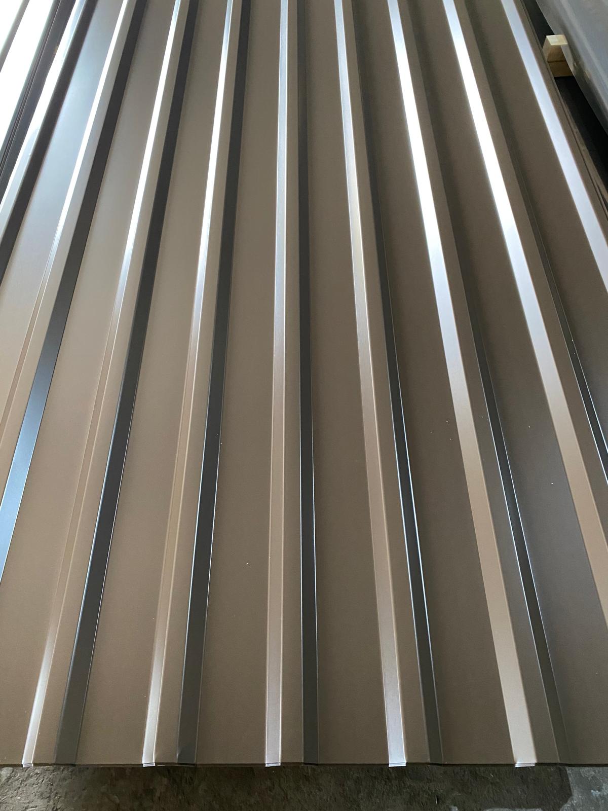 Trapetsprofiil TP20 PE 0.50mm RR32 tumepruun