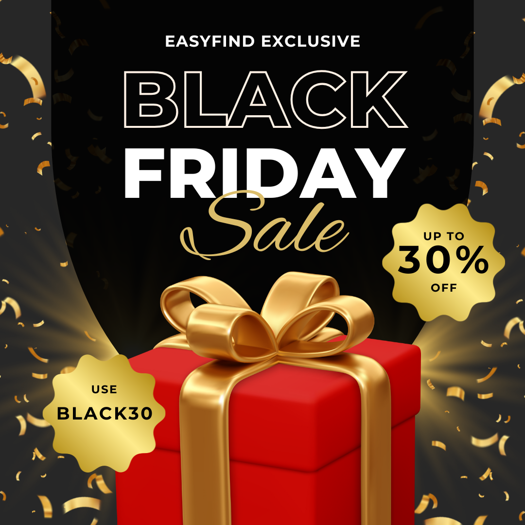 Easyfind Exclusive kuulutab välja Musta Reede! 🖤