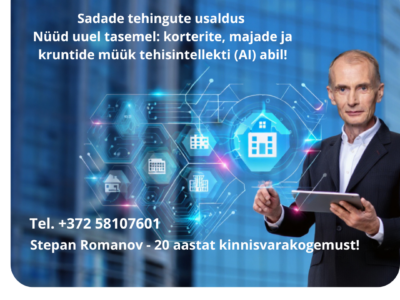 Eesti Kinnisvara Professionaalne Konsultant: Ost, Müük, Üür (Elu- ja Ärikinnisvara)