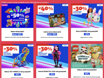 Juku keskuse pakkumised