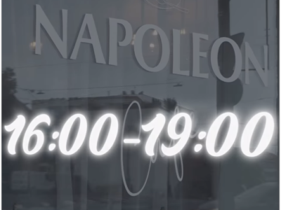 🎉 Napoleon Café-s kehtivad maitsvad soodustustunnid! ☕🥐