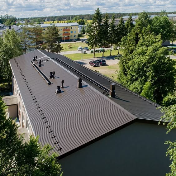 Trapetsprofiil TP20 PE 0.50mm RR32 tumepruun