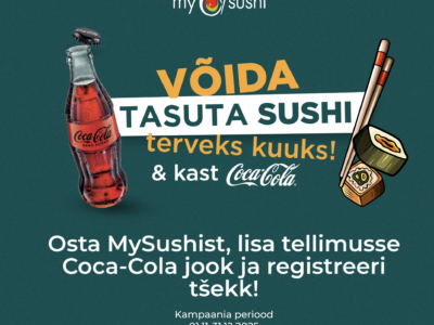 Telli, registreeri, võida!