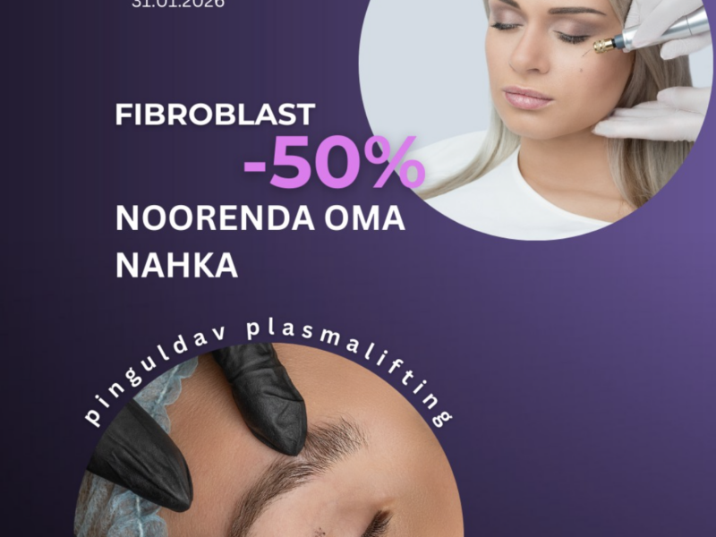 🎁 Kampaania pakkumine: - 50% soodustust !