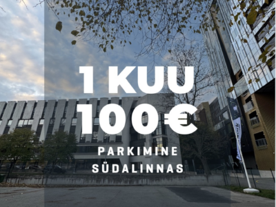Parkimine kesklinnas nüüd soodsam!