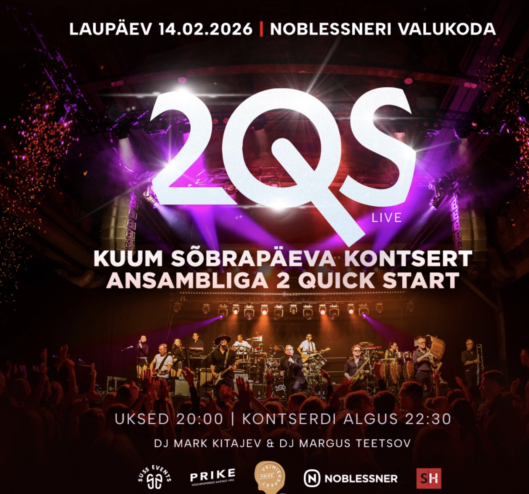 Kuum sõbrapäevapidu ansambliga 2 Quick Start | Noblessneri Valukoda