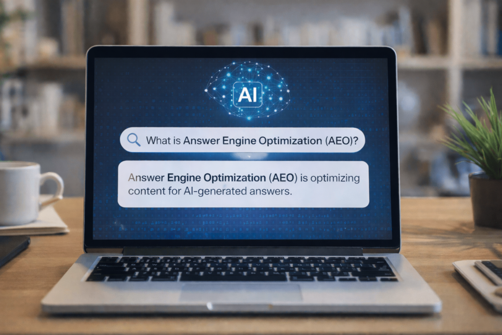 Veebilehe optimeerimine AI-otsingu jaoks (AEO, GEO ja LLMO) – täielik juhend