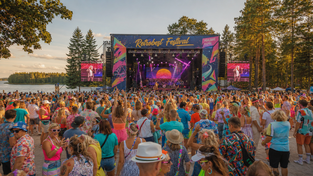 Retrobest Festival 2026 Otepääl: Pühajärve ääres toimub suve kõige legendaarsem retropidu