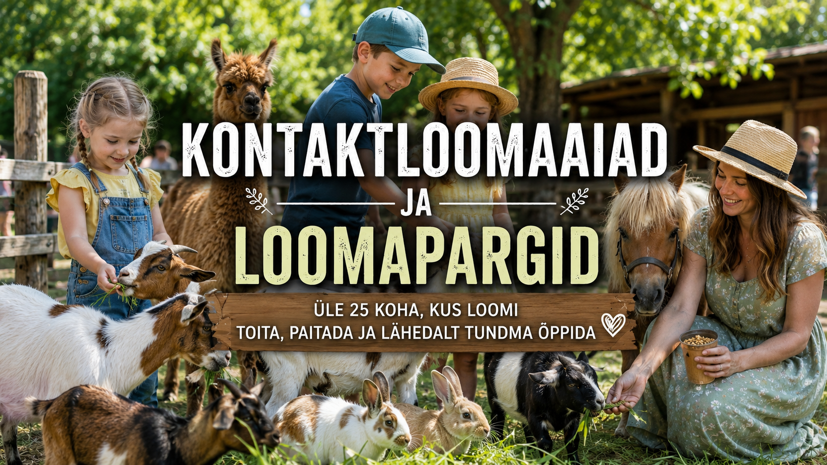 Eesti loomapargid, kontaktloomaaiad ja loomafarmid – üle 25 põneva koha kogu perele