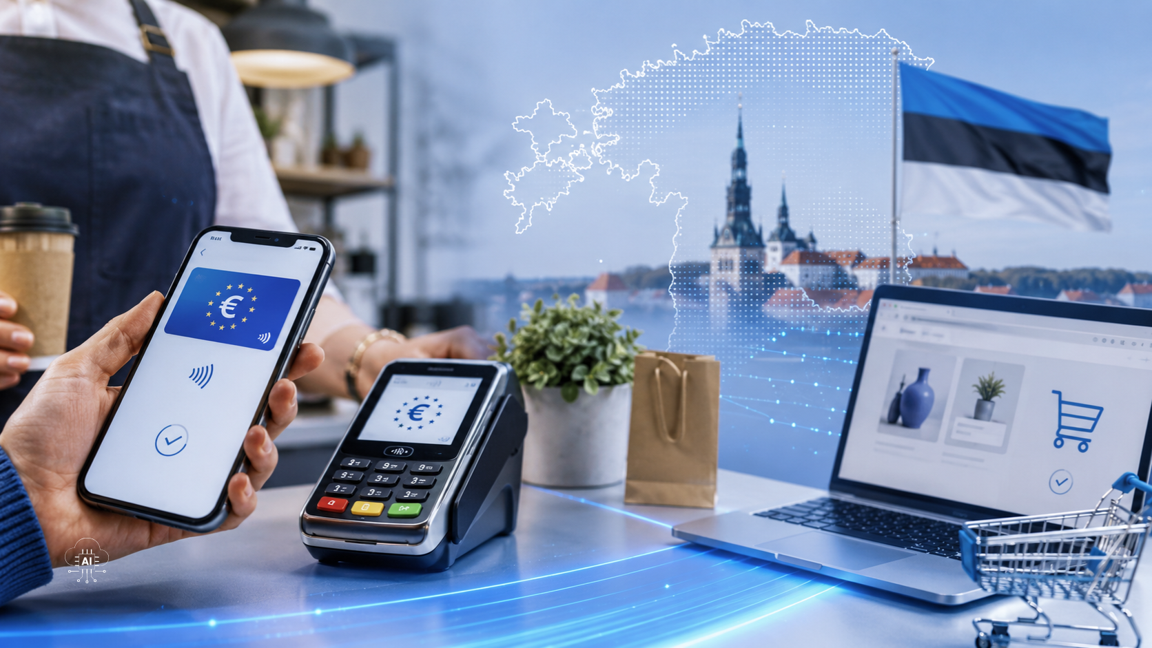 Digieurot hakatakse testima ka Eestis: kuidas proovitakse makseid poodides ja e-kaubanduses