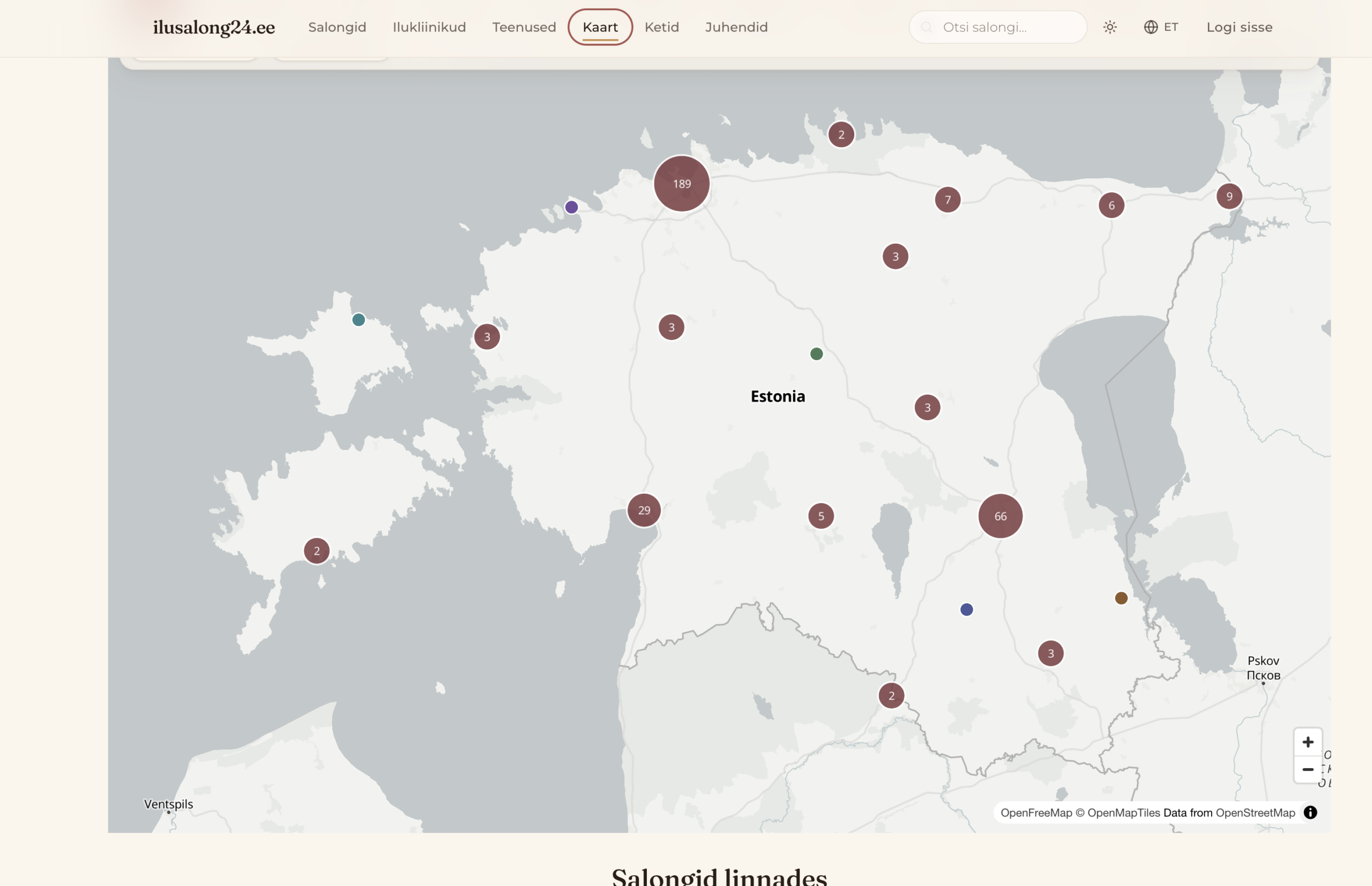 Ilusalong24.ee – Eesti ilusalongide kataloog