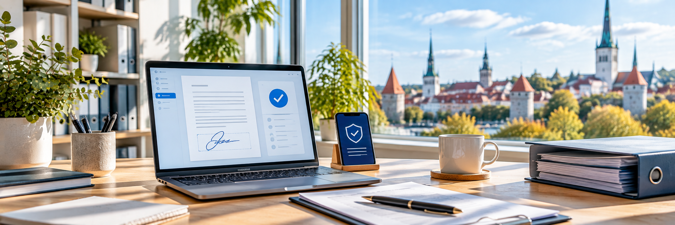 Väikeettevõtja digitaalne asjaajamine Eestis 2026: millal kasutada e-teenuseid, digiallkirja ja volitust ning kuidas vigu vältida